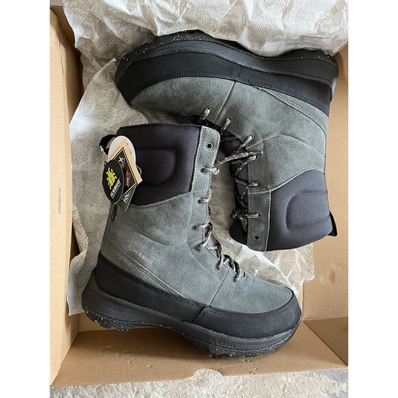 New ICEBUG Torne 2 Men SNOW BOOT Sz 10.5 BUGrip GTX PineGrey Leather Lightweight main image 13
